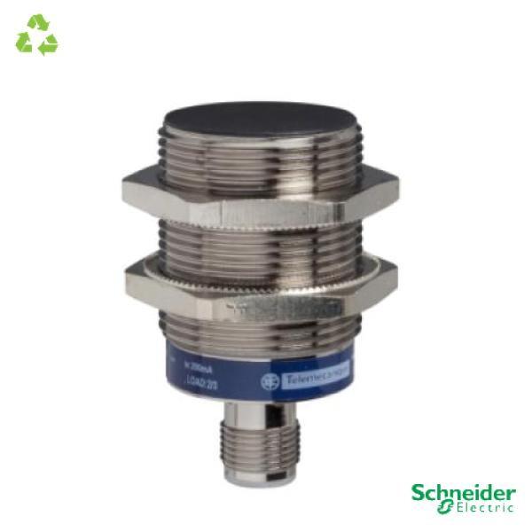 Inductive proximity sensors XS, inductive sensor XS5 M30, L55mm, brass, Sn10mm, 12...24 VDC, M12