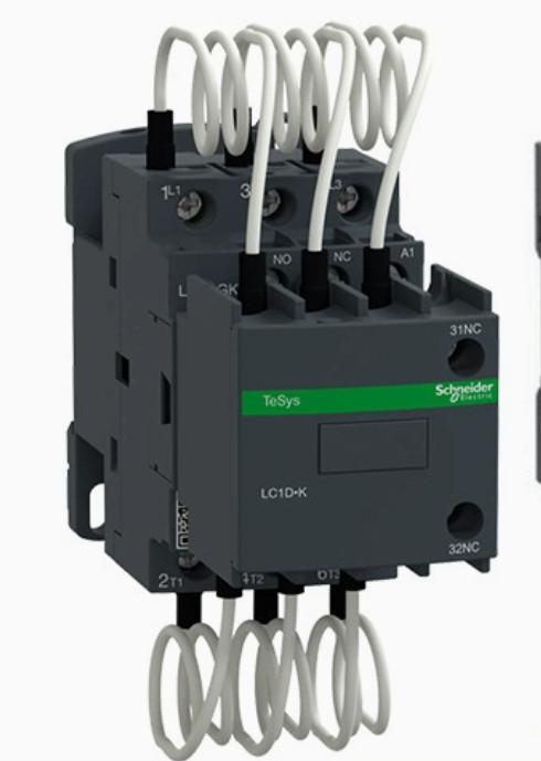 Capacitor contactor, TeSys Deca, 30 kVAR at 400 V/50 Hz, coil 220 V AC 50/60 Hz