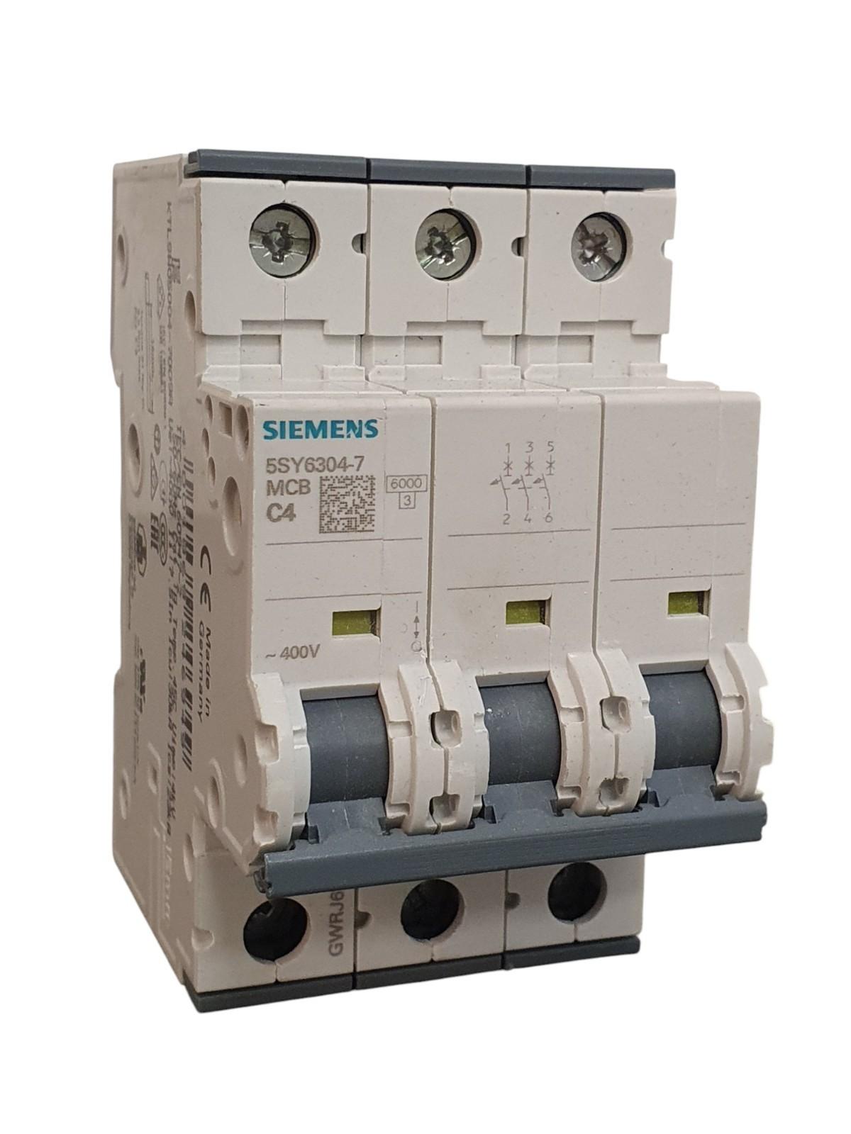 SUP PTOR 5SY6 3P 480V 4A 5K C-TRIP