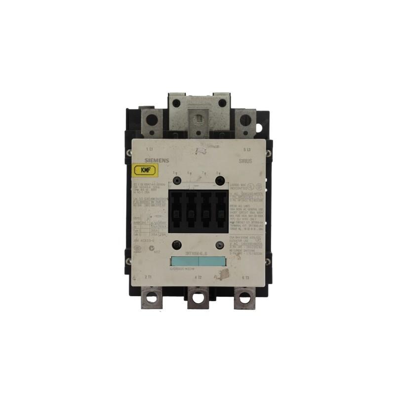 CONTACTOR S6 185A 96-127VUC 3P BAR