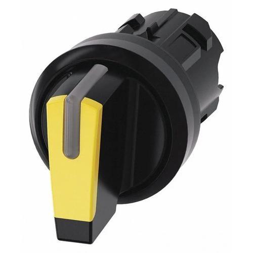 SEL SW, 3POS, MTND, SHORT HANDLE, YEL
