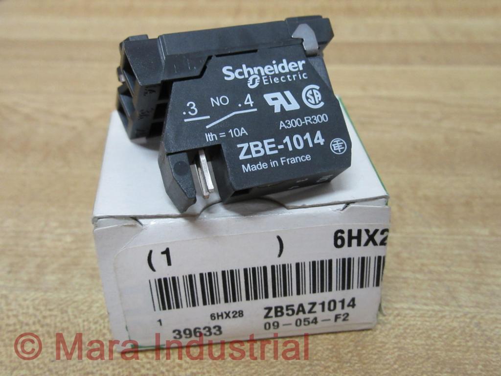 Complete body/contact assembly, Harmony XB5, single contact block with body/fixing collar 1 NO plug in connector