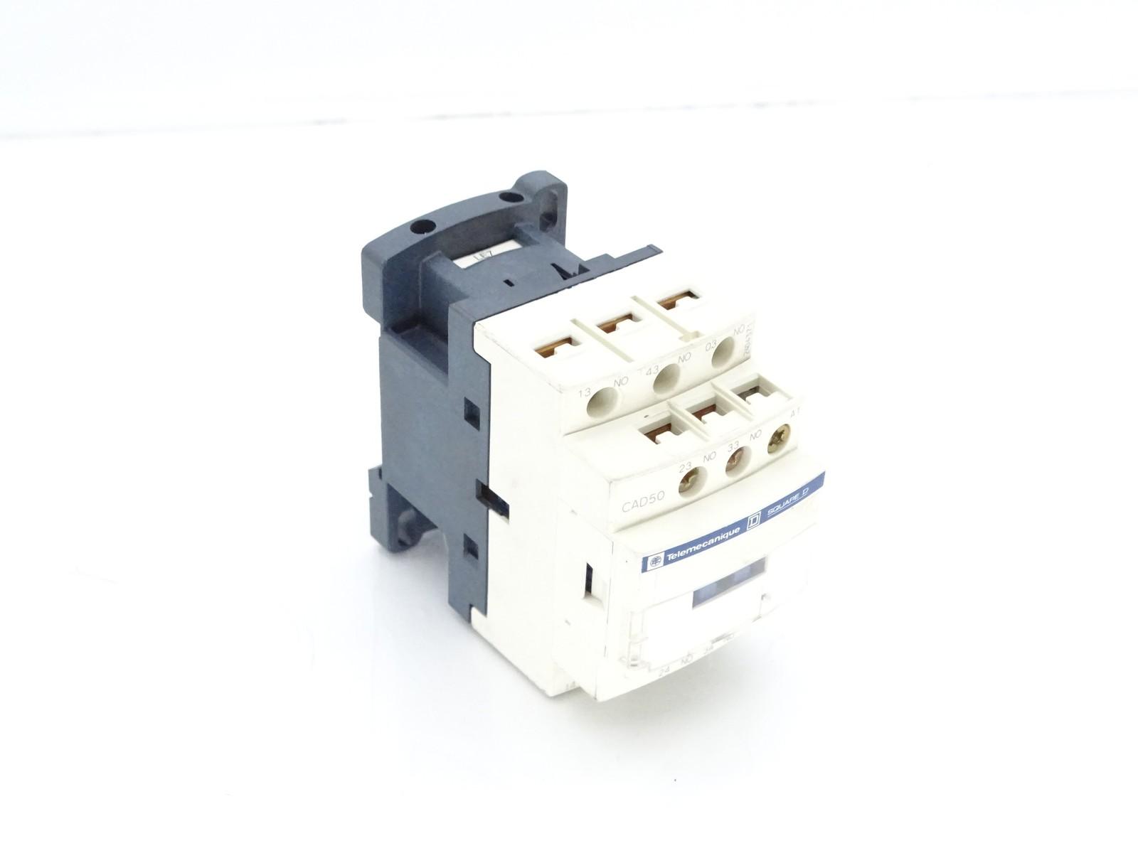 Control relay, TeSys Deca, 5NO, 0 to 690V, 690VAC 50/60Hz standard coil, screw clamp