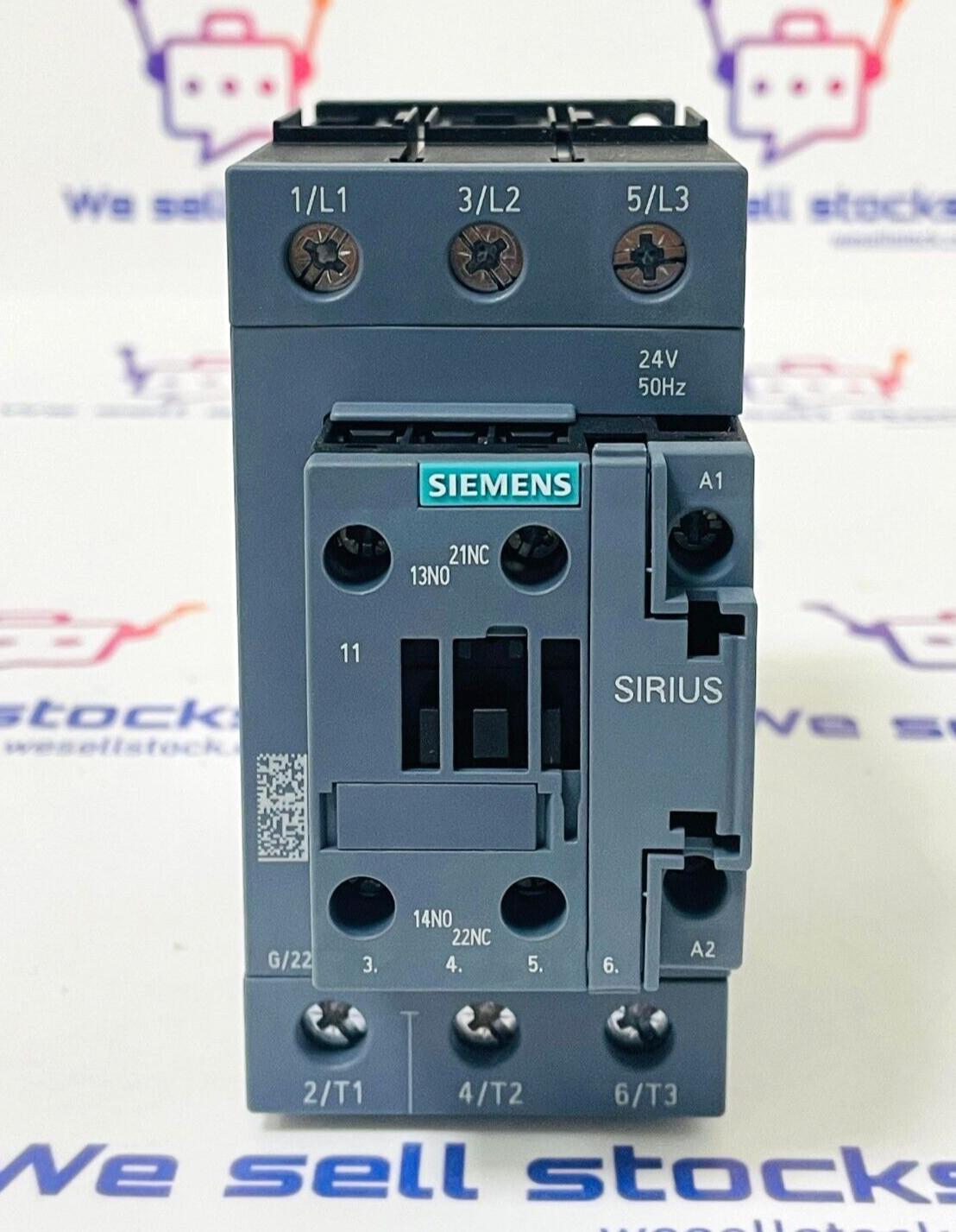 CONTACTOR S2 40A 24VAC SCREW 1NO/1NC