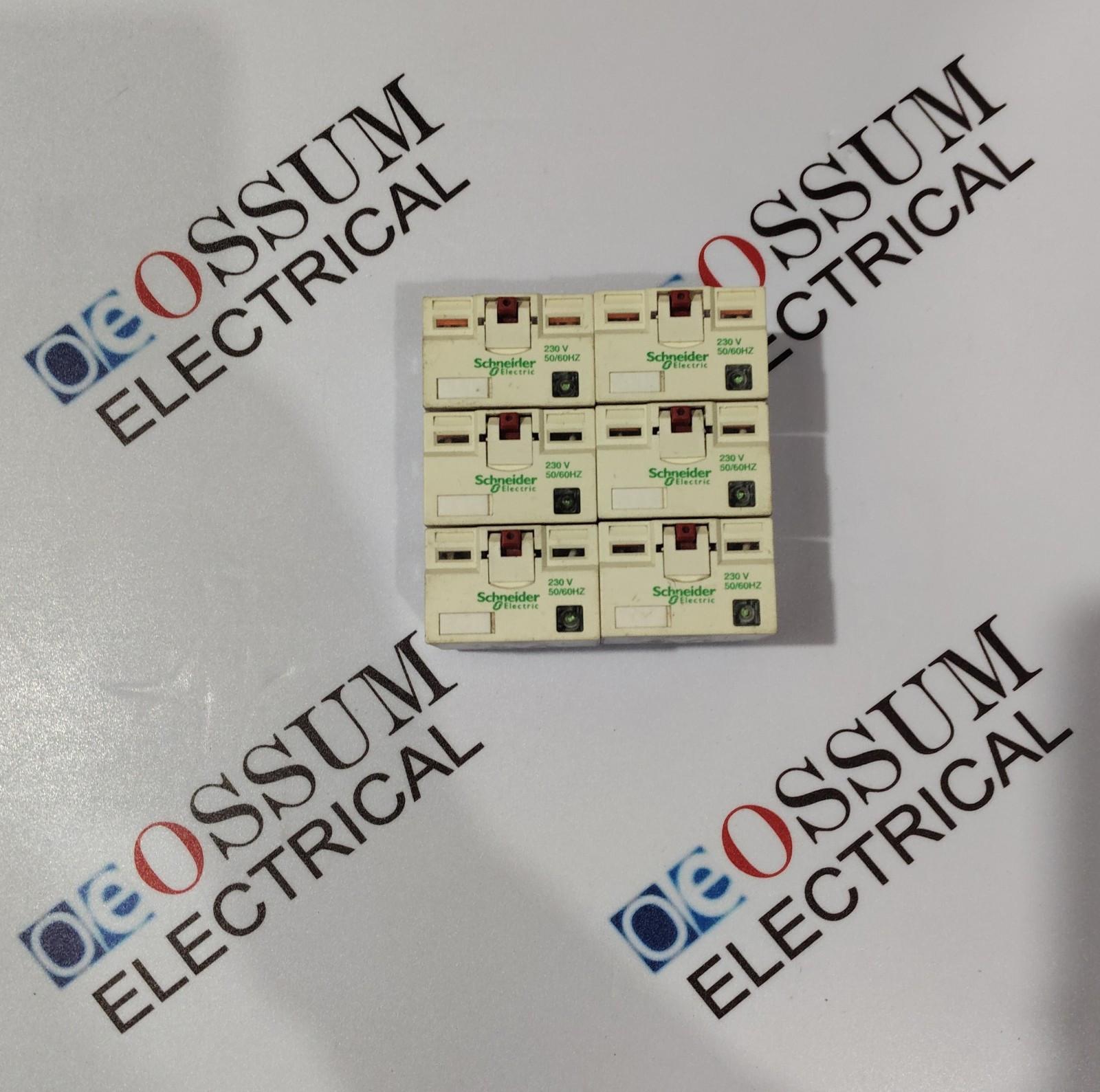 plug-in relay, Harmony electromechanical relays, 15A, 4CO, with LED, lockable test button, 230V AC