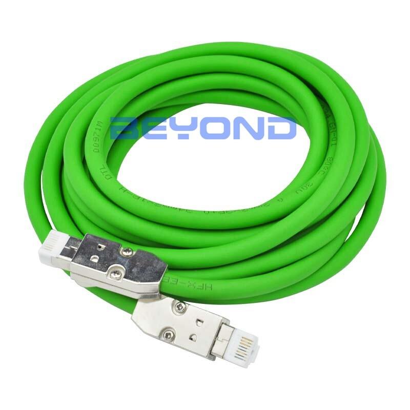 CABLE, D-CLiQ, IP20/20-PREFAB, W/ 24V MC, 3M