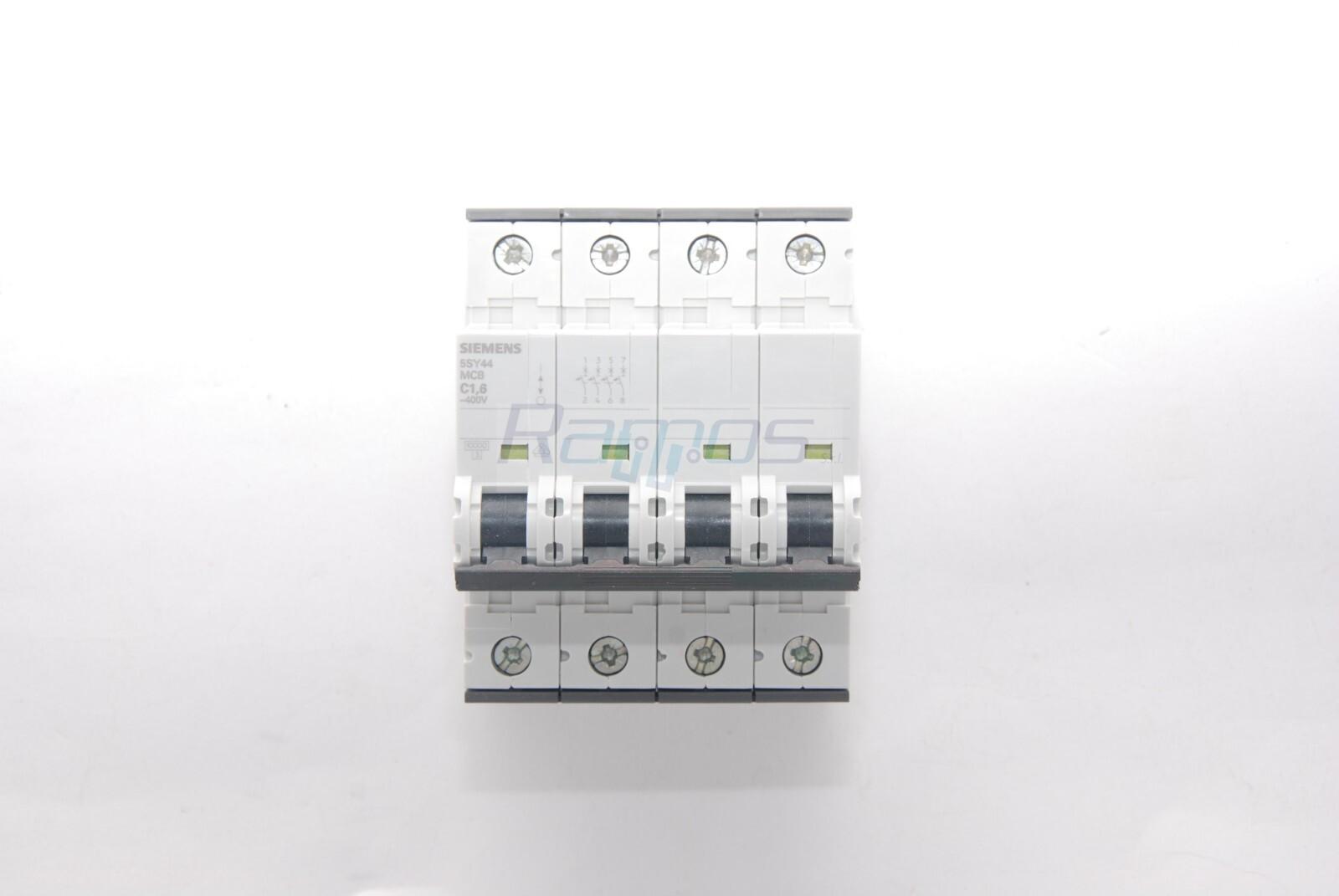 SUP PTOR 5SY4 4P 480V 1.6A 5K C-TRIP