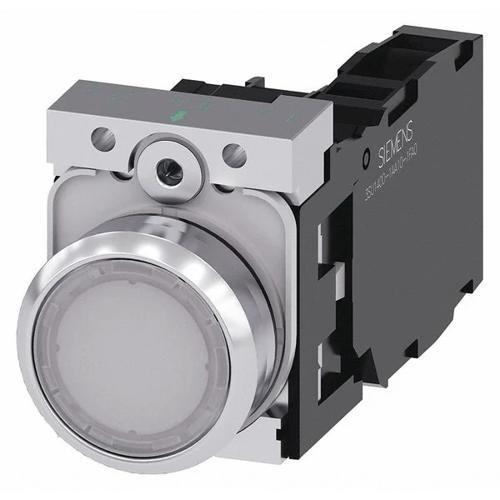 ILLUMINATED PUSHBUTTON. WHITE