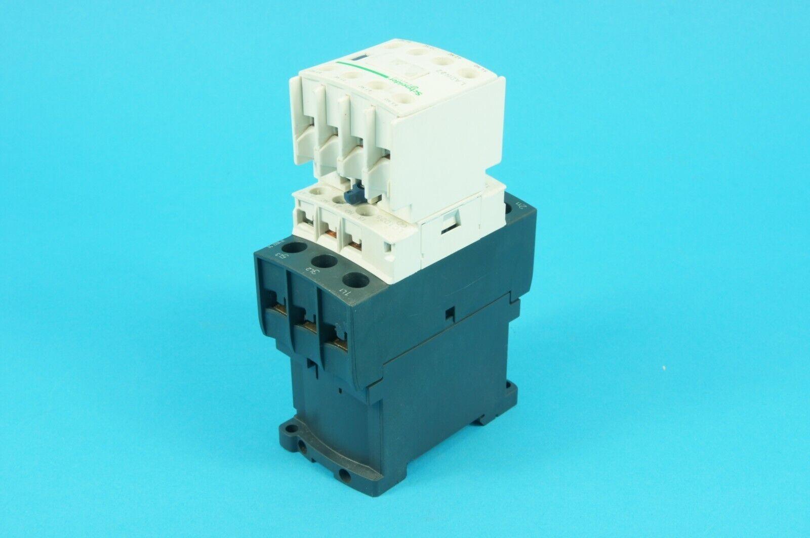 IEC contactor, TeSys Deca, nonreversing, 25A, 15HP at 480VAC, up to 100kA SCCR, 3 phase, 3 NO, 125VDC coil, open style
