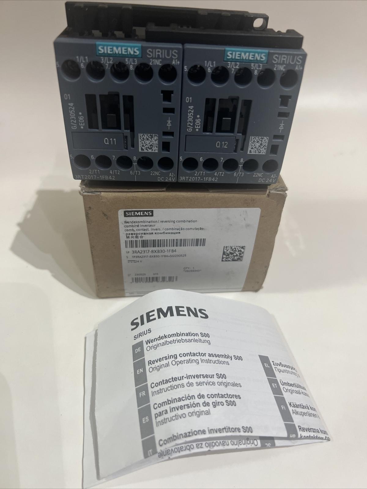 REV.COMB..5.5KW. DC24V.W. INTEGR. DIODE