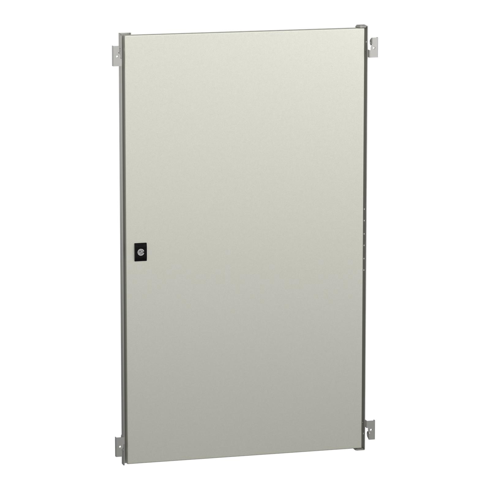 Internal door for Spacial WM encl.H1000xW600 steel, RAL7035.Adjustable in depth