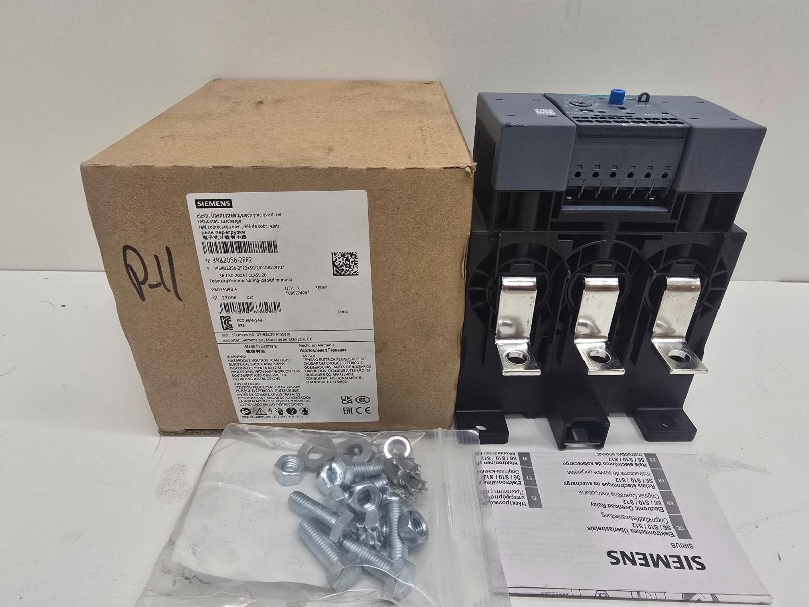 RELAY, OVERLOAD 50...200 A FOR MOTOR PRO