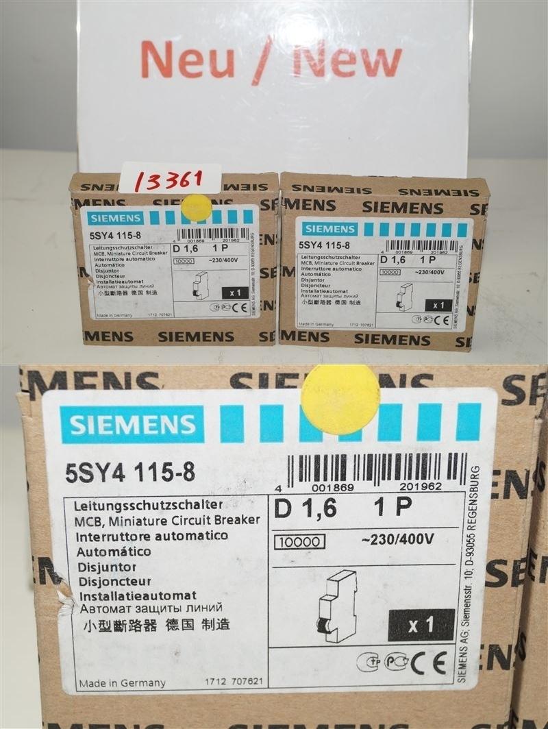 SUP PTOR 5SY4 1P 240V 1.6A 7.5K D-TRIP