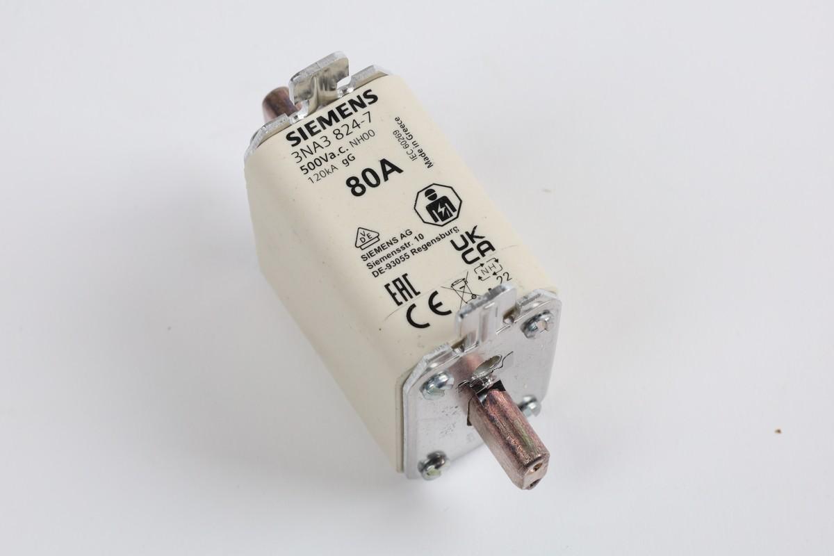 FUSE, LV HRC, SIZE 00, 80A, 500V
