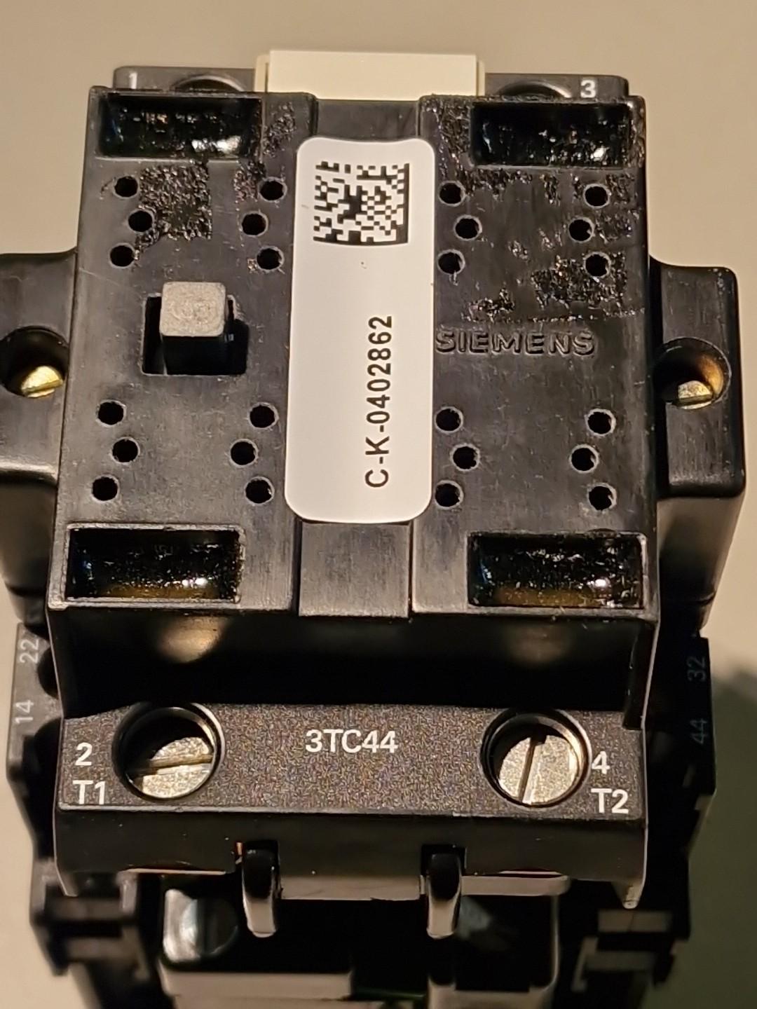 CONTACTOR, DC OPER, SZ.2, 24V, 2N0+2NC