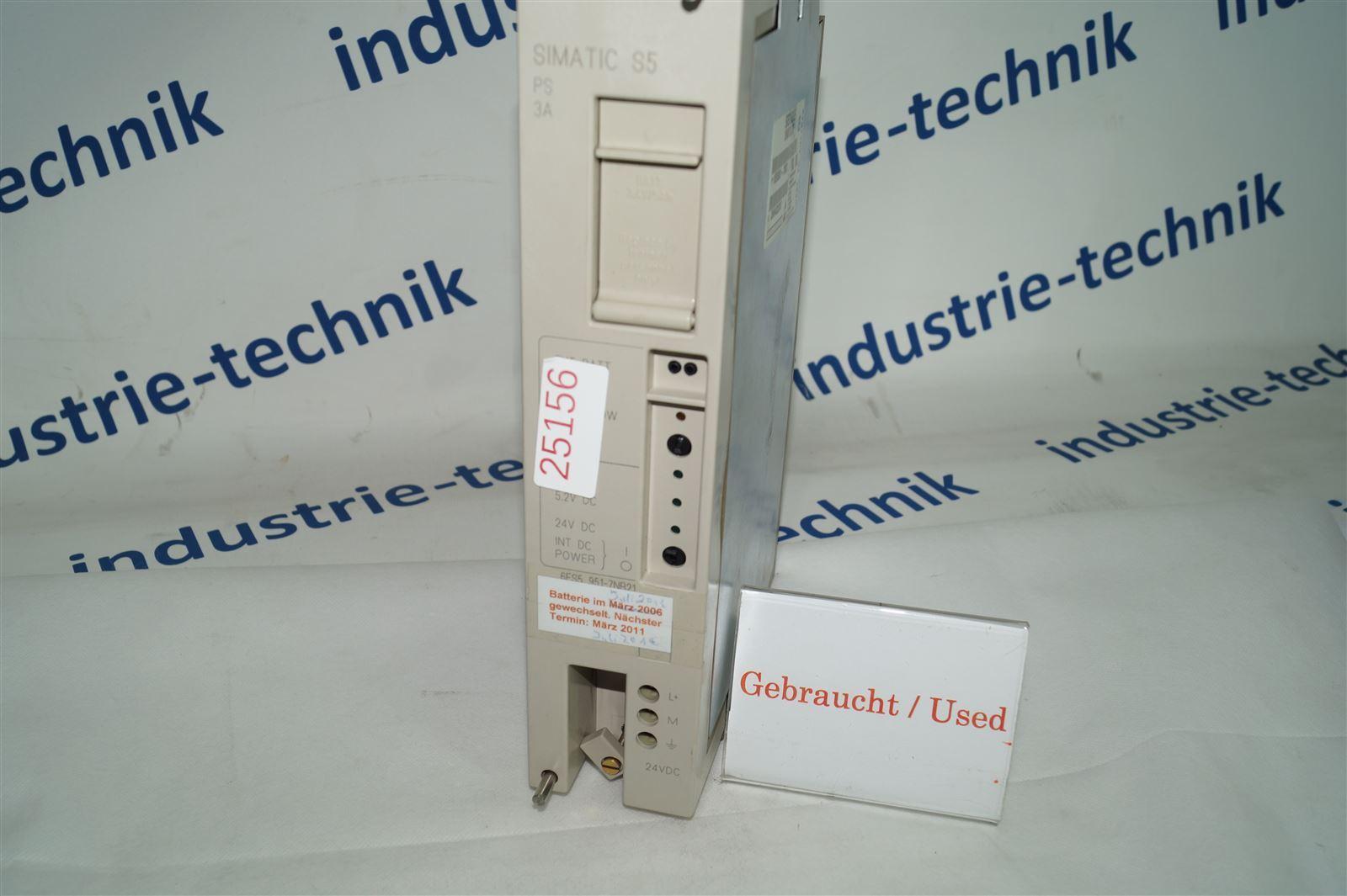 SIMATIC 6ES5 951-7NB12
