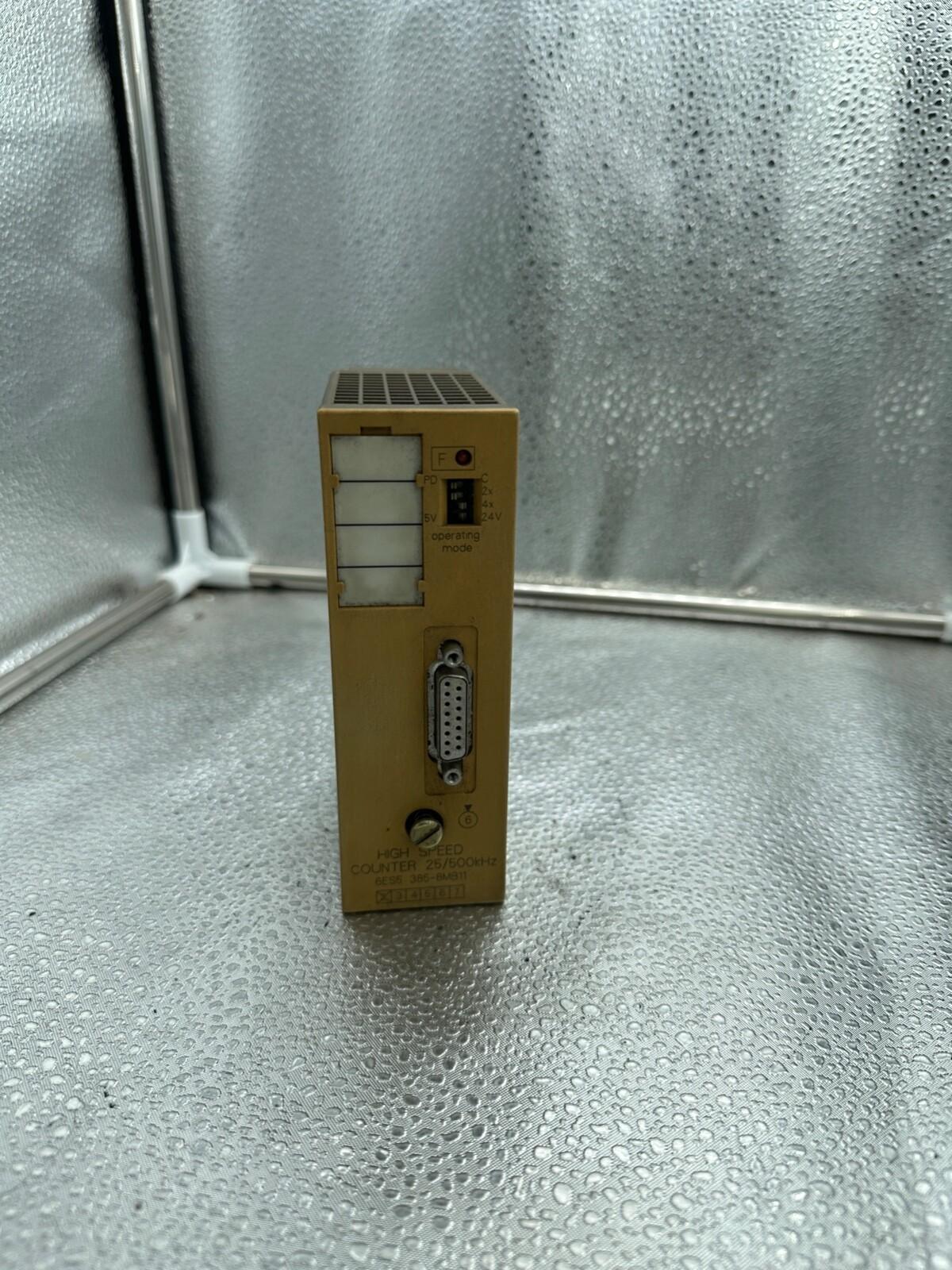 Compteur Haute Vitesse 6ES5 385-8MB11 Bon État