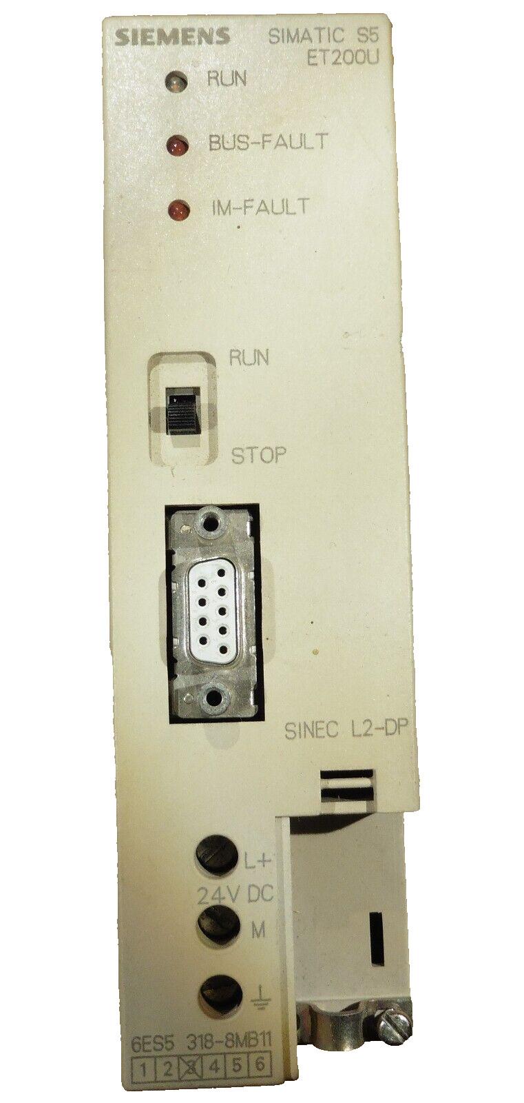 6ES5 318-8MB11 Module interface Simatic S5-100U ET200U
