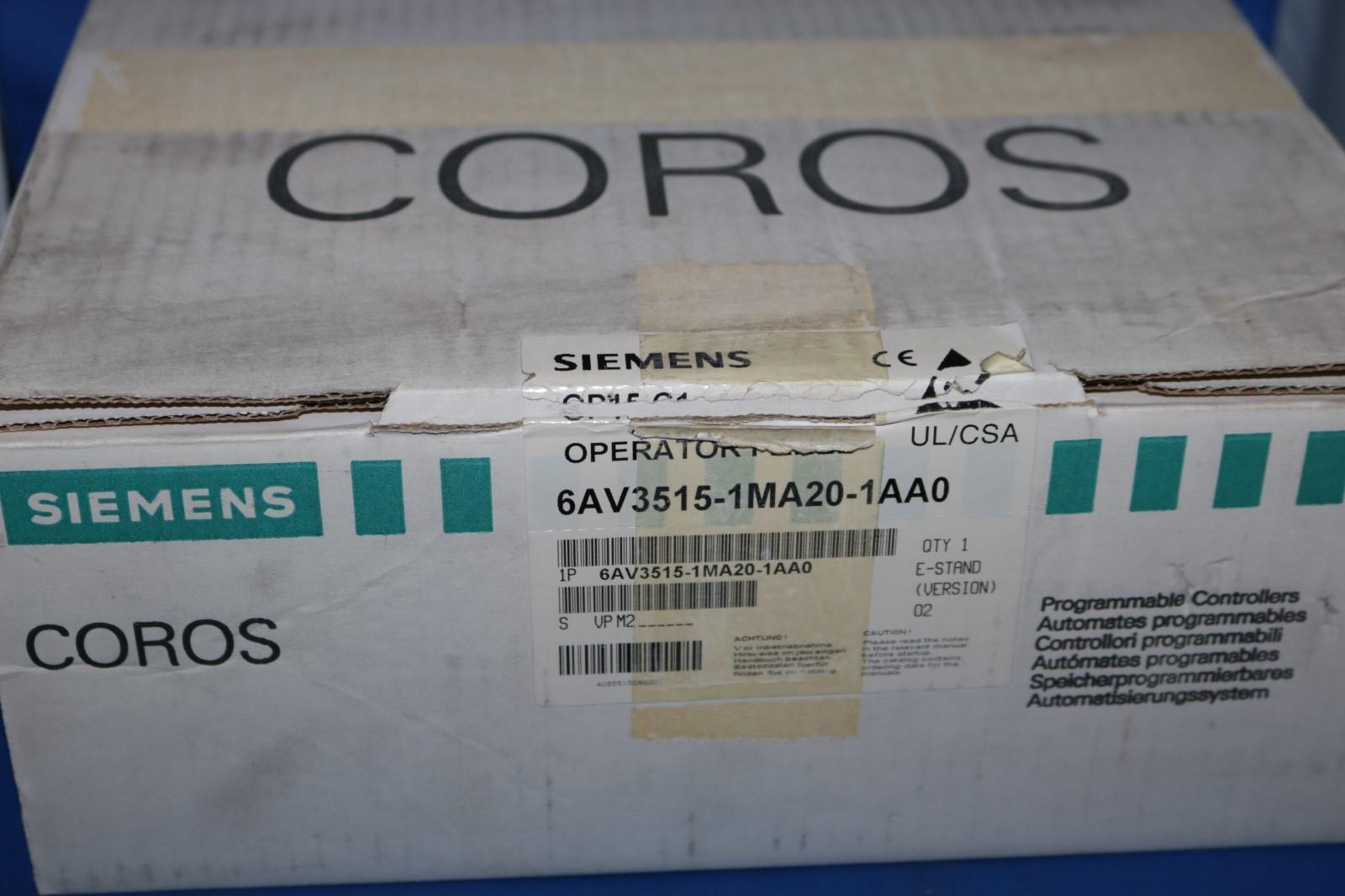 Simatic s5 Siemens 6AV3515-1MA20-1AA0 Operator Panel OP15-C1 OP15
