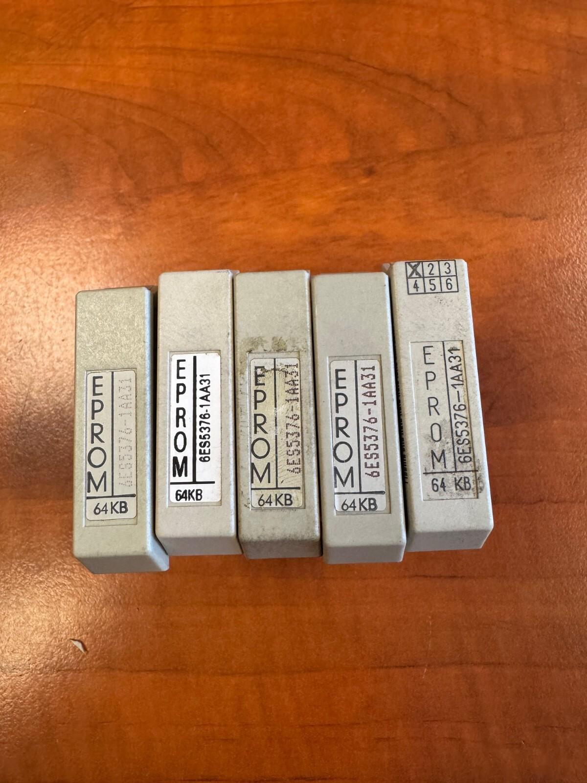 Lot de EPROM 64Kb 6ES5376-1AA31 6ES5 376-1AA31