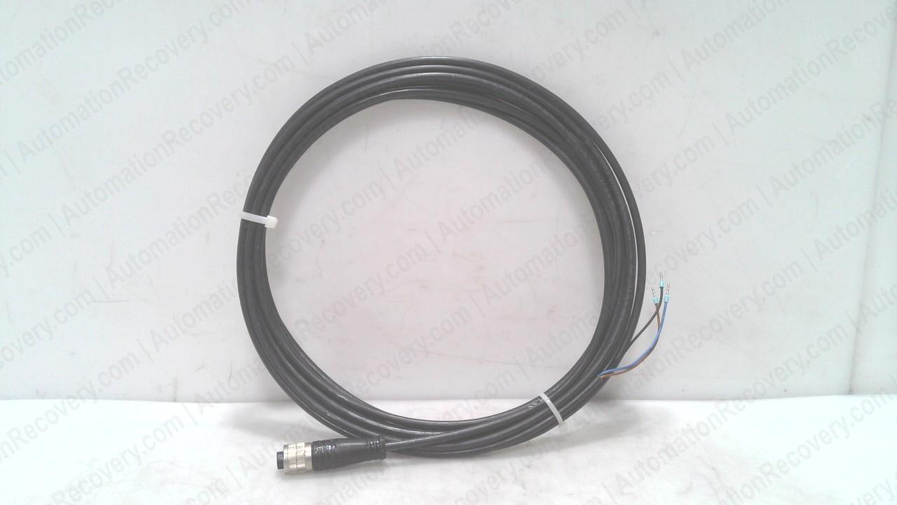 CABLE PLUG M12, 4-POLE, 5M