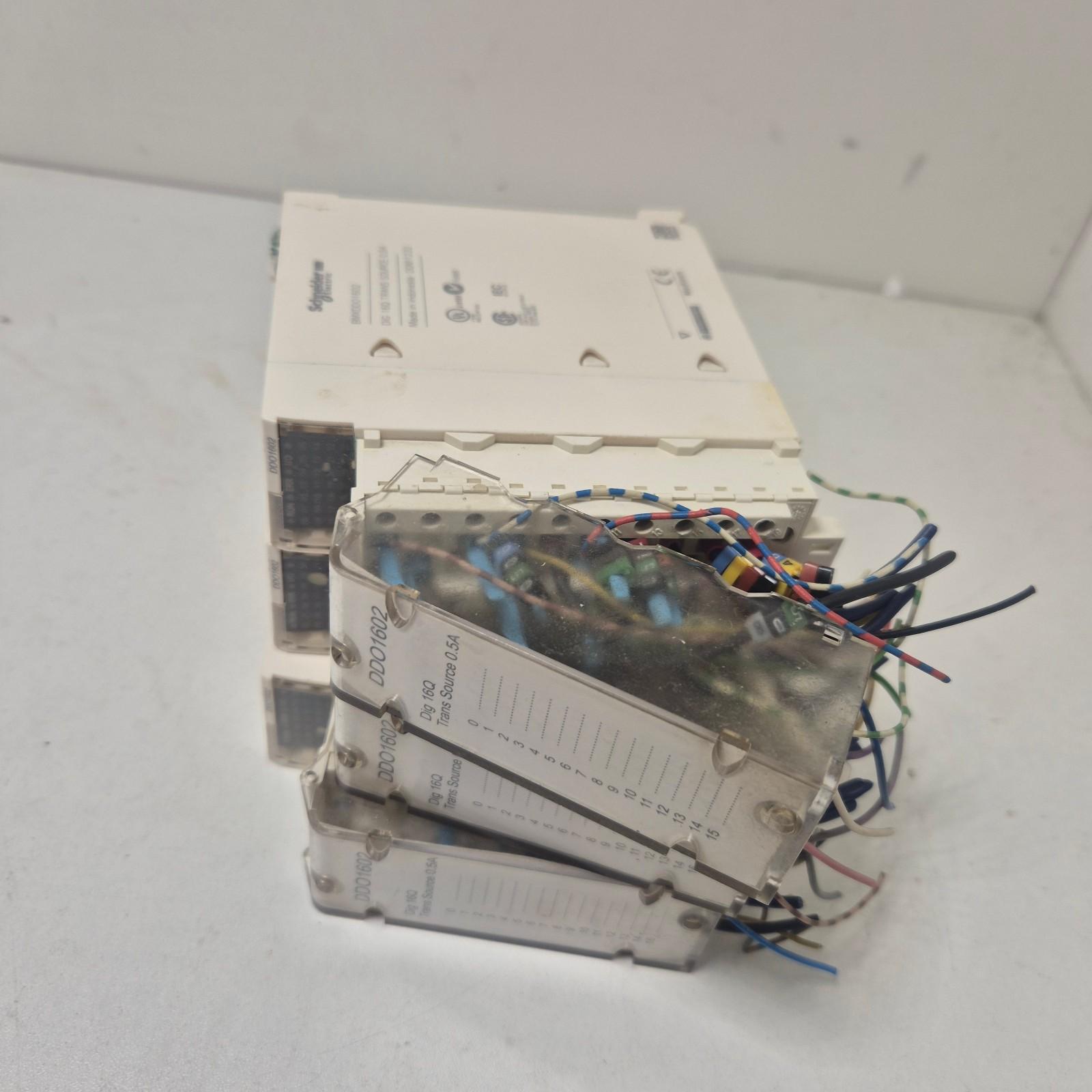 discrete output module, Modicon X80, 16 transistor outputs, 24V DC positive
