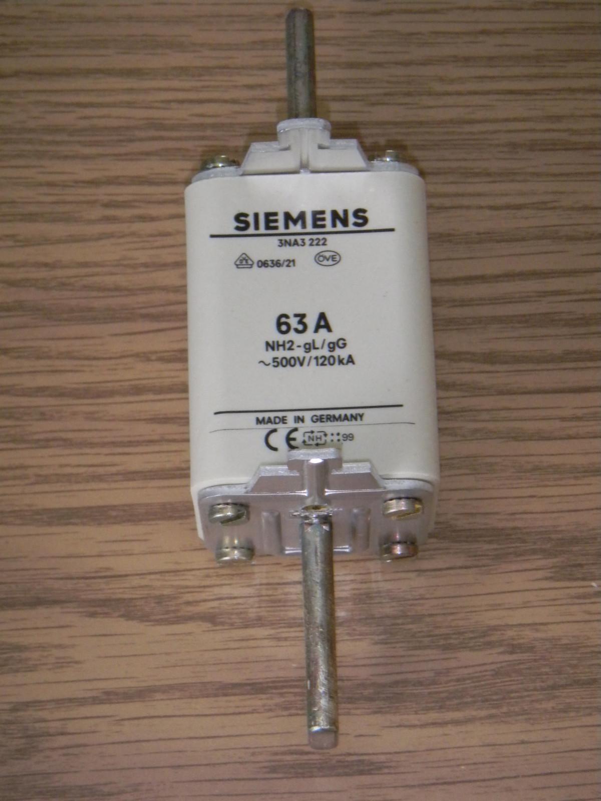 FUSE LINK, LV HRC, 63A, 500VAC, 440VDC