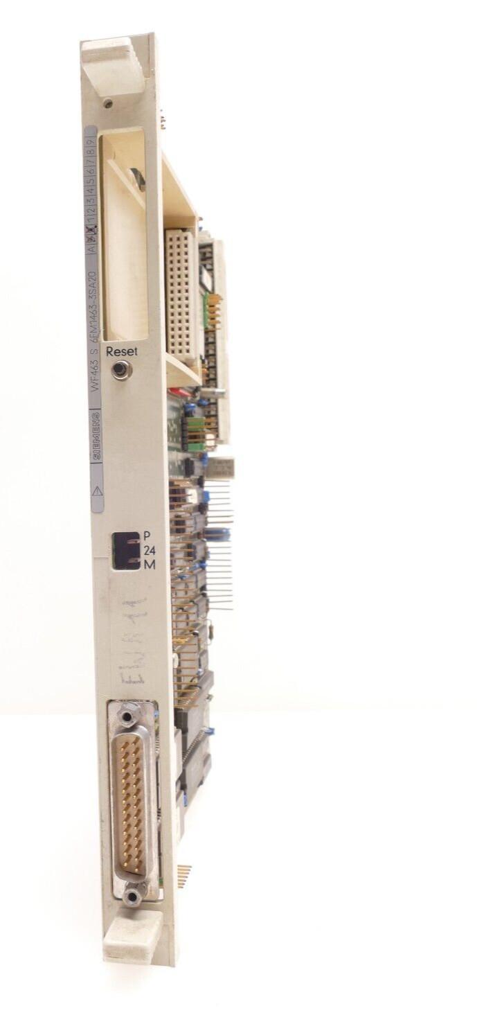 WF463 External Memory 6FM1 463-3SA20 E:B0 6FM1463-3SA20