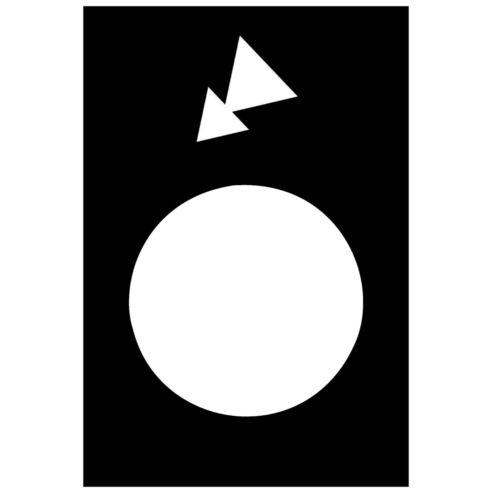 legend - 30 x 40 mm - black - reverse, slow-fast