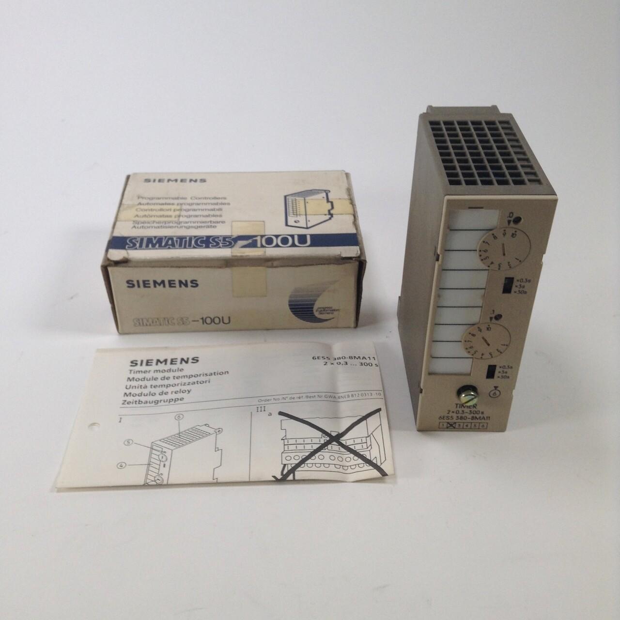 6ES5 380-8MA11 Timer module zeitbaugruppe NFP