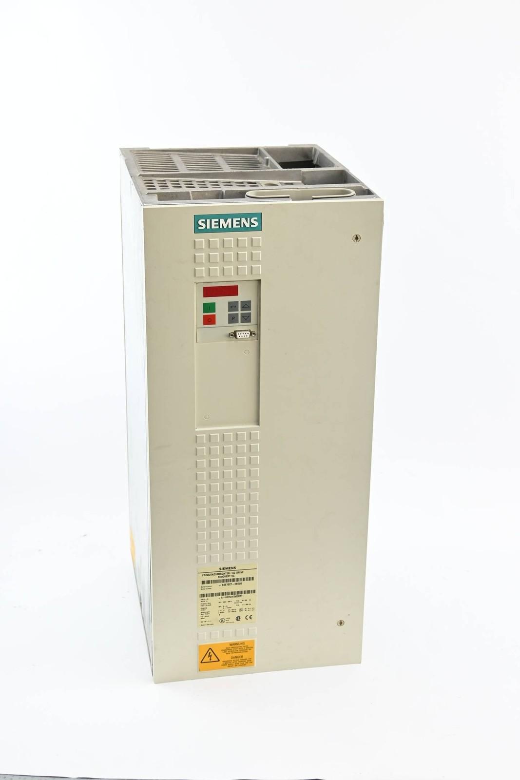 Simovert VC Frequency Inverter 6SE7027-2ED20 6SE7 027-2ED20 E-Stand: