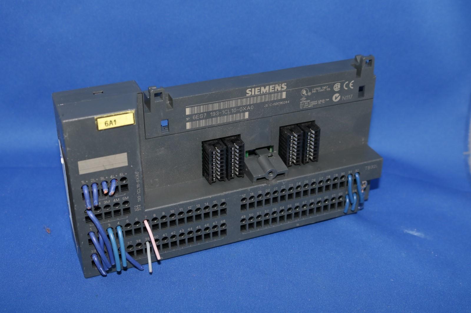 Simatic S7 Terminal Block 6ES7 193-1CL10-0XA0 6ES7193-1CL10-0XA0 pinces