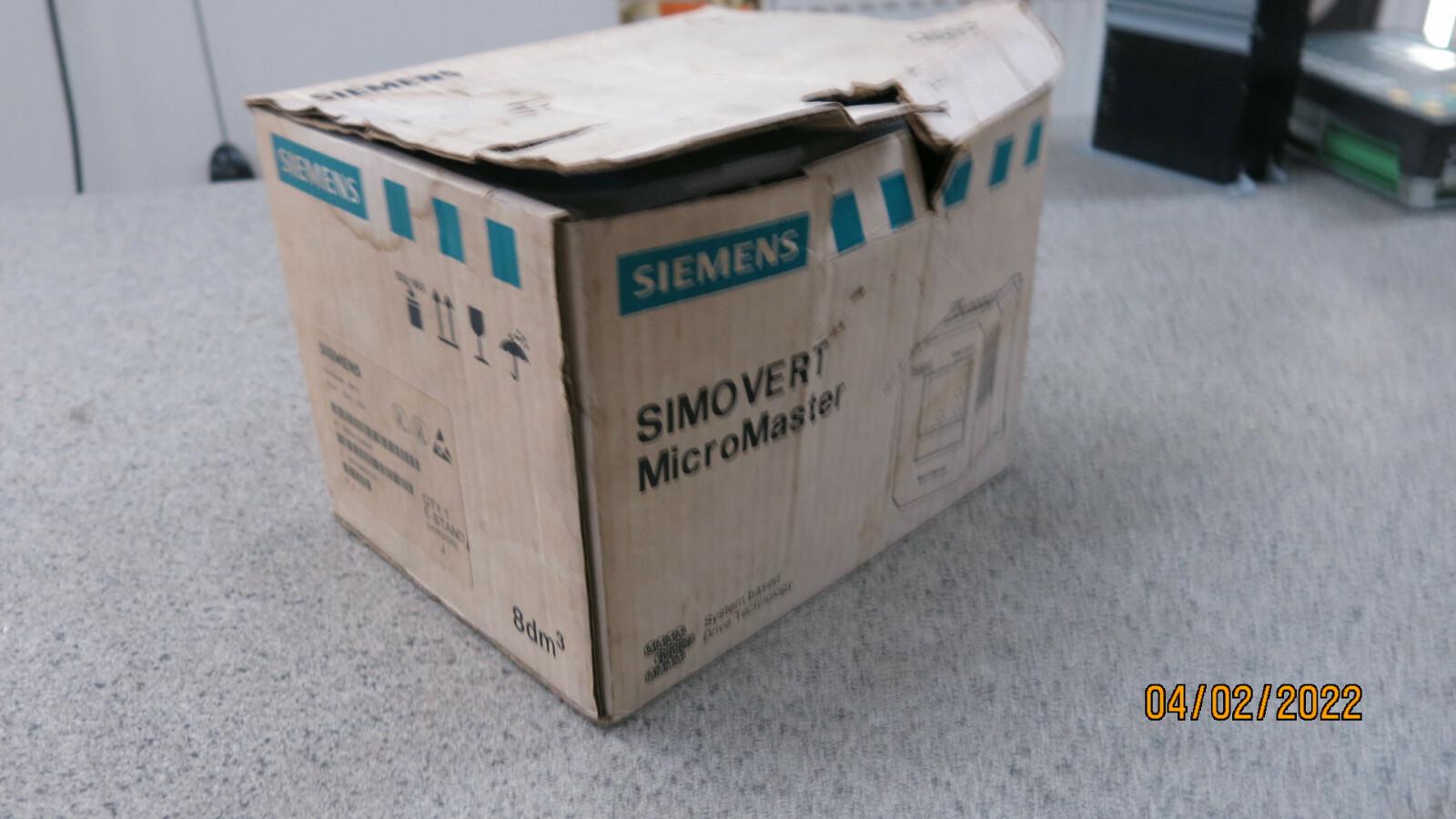 Simovert MicroMaster, 6SE3 013-4BA00, 6SE3013-4BA00