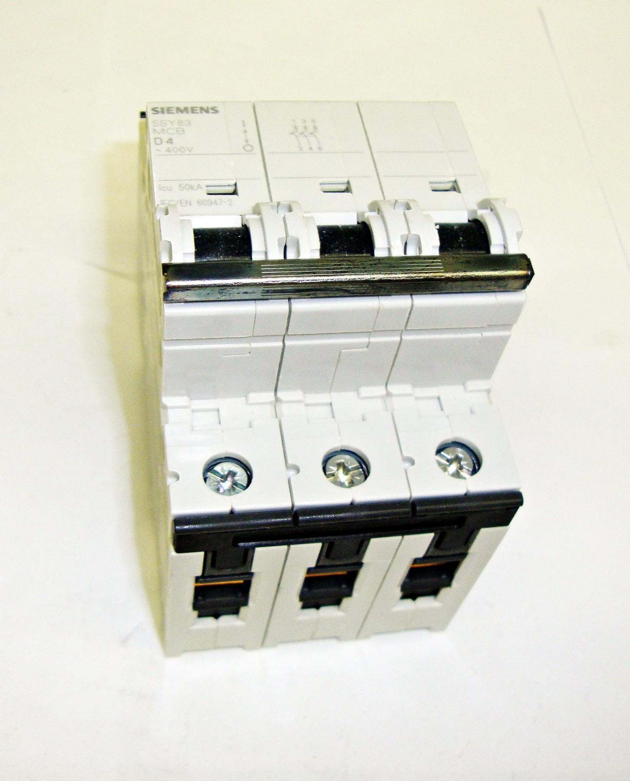 SUP PTOR 5SY8 3P 480V 4A 5K D-TRIP