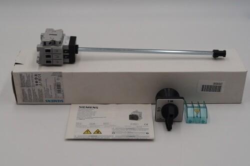 Main switch 3-pole Rated