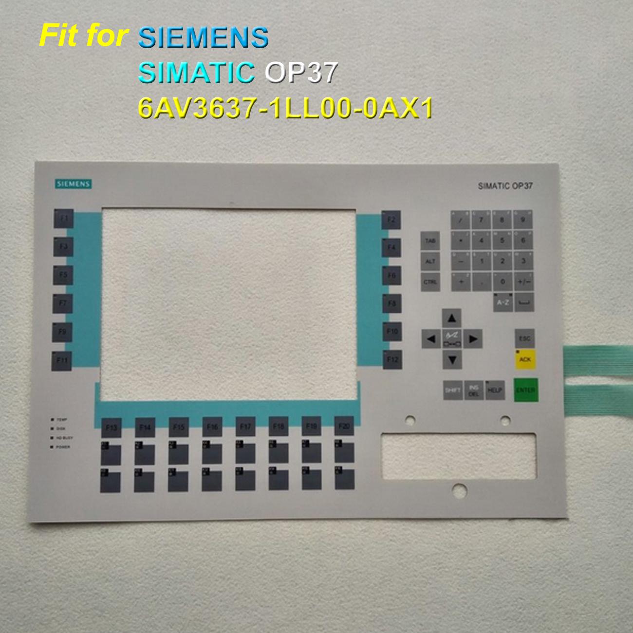 Membrane Keypad 6AV3637-1LL00-0AX1 SIMATIC OP37 6AV3-637-1LL00-0AX1