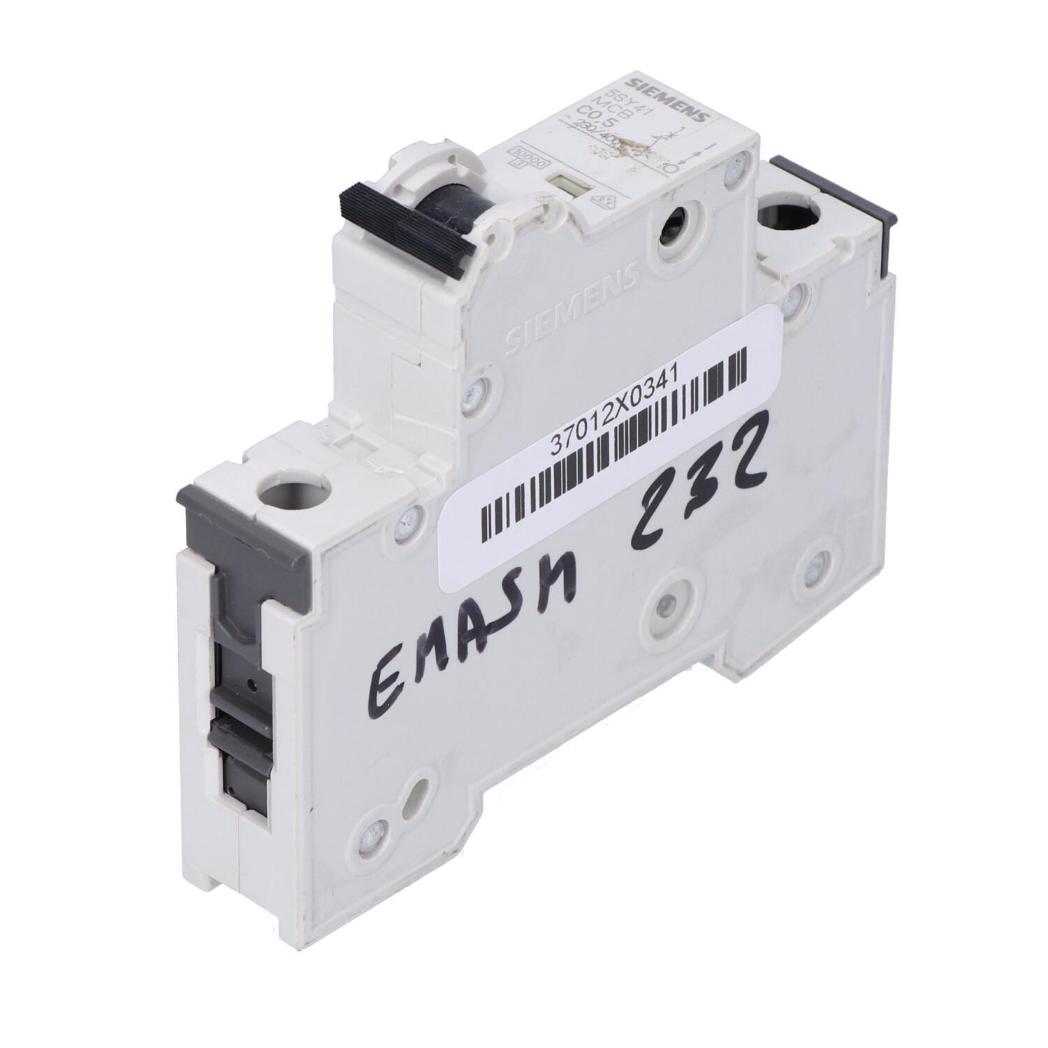 SUP PTOR 5SY4 1P 240V 0.5A 7.5K C-TRIP