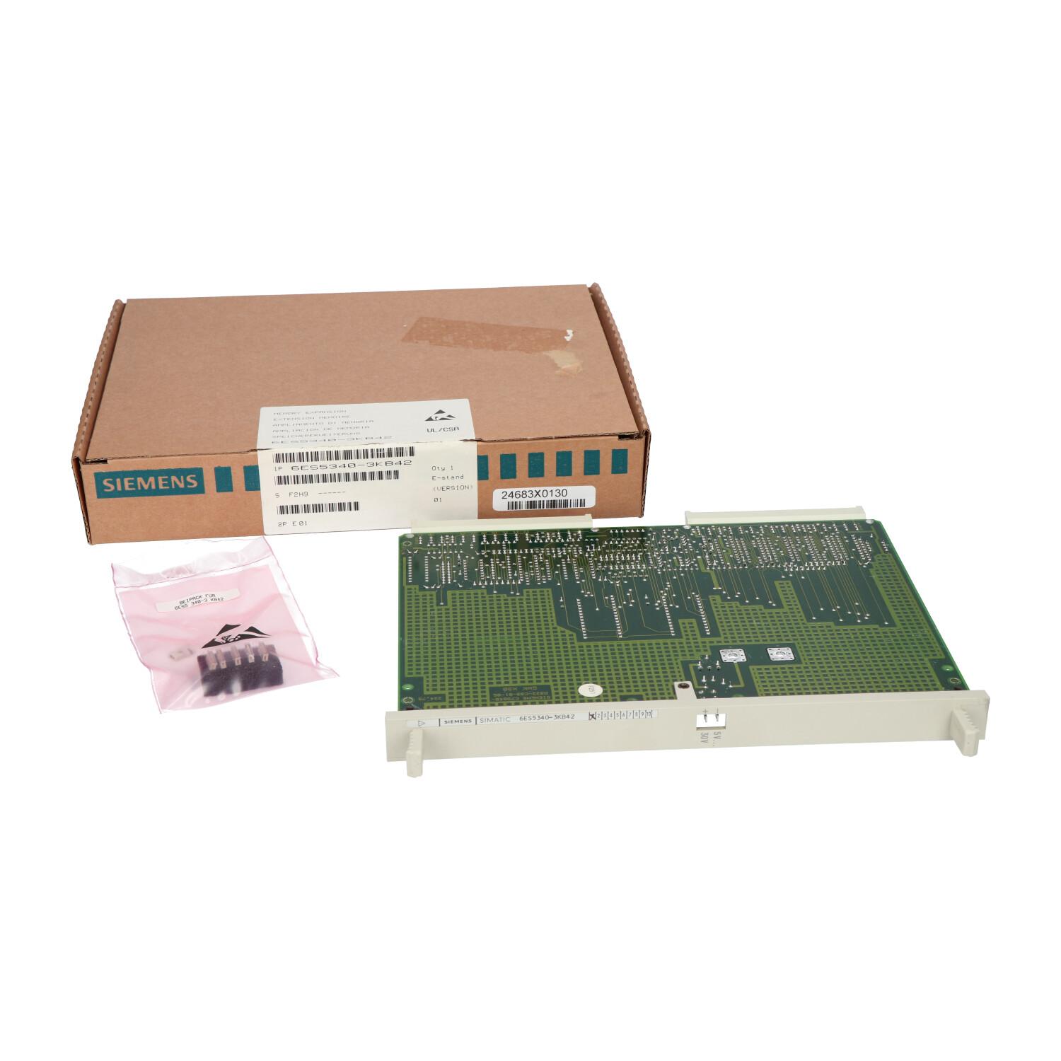 6ES5-340-3KB42 S5 Memory Module 64K Factory Packing NFP
