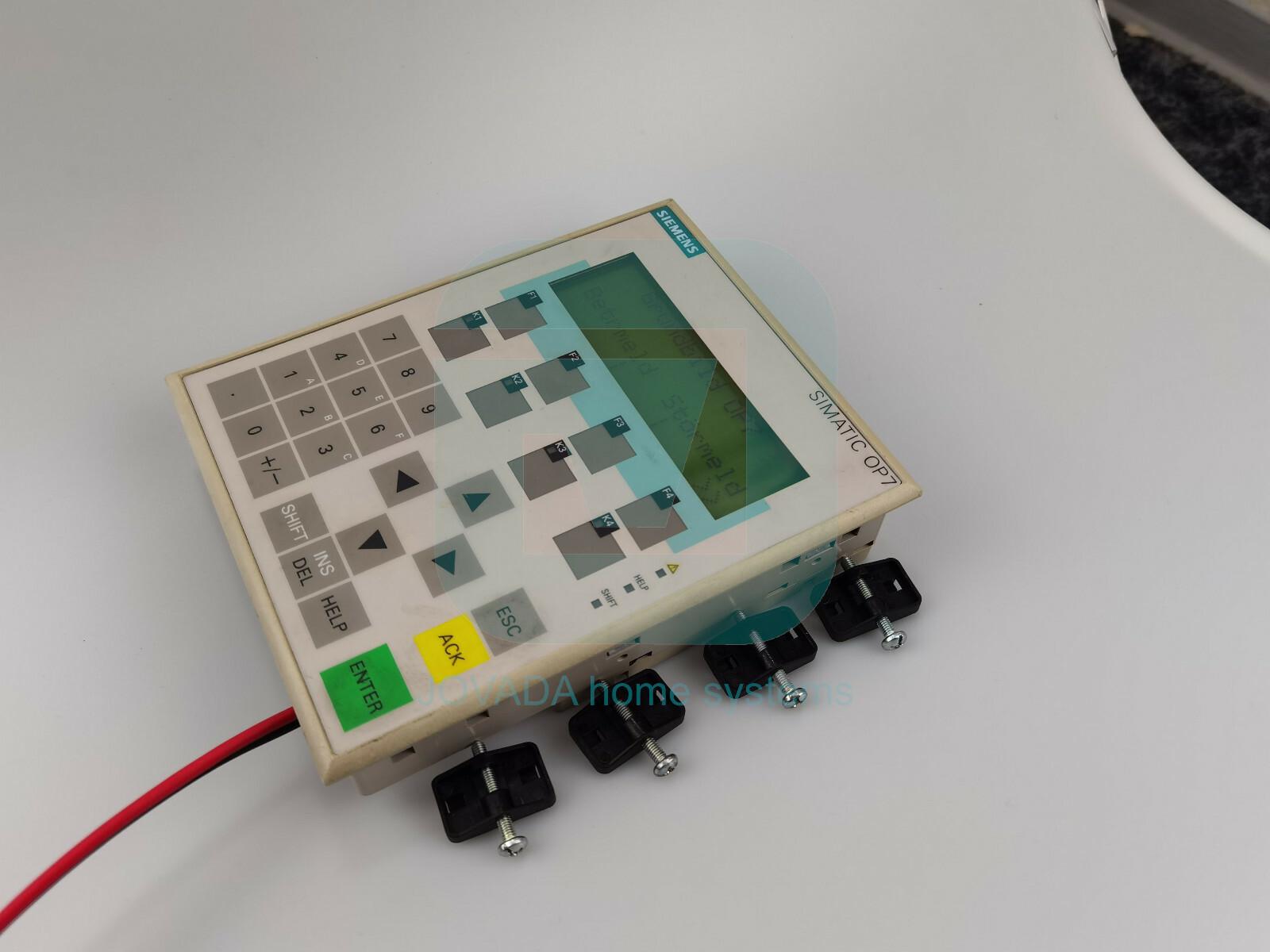6AV3 607-1JC00-0AX0 OPERATOR PANEL OP7-PP