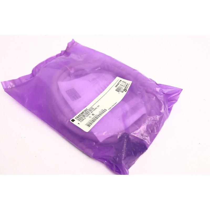 preformed cable - 3 m - for Modicon Premium PLC servodrive