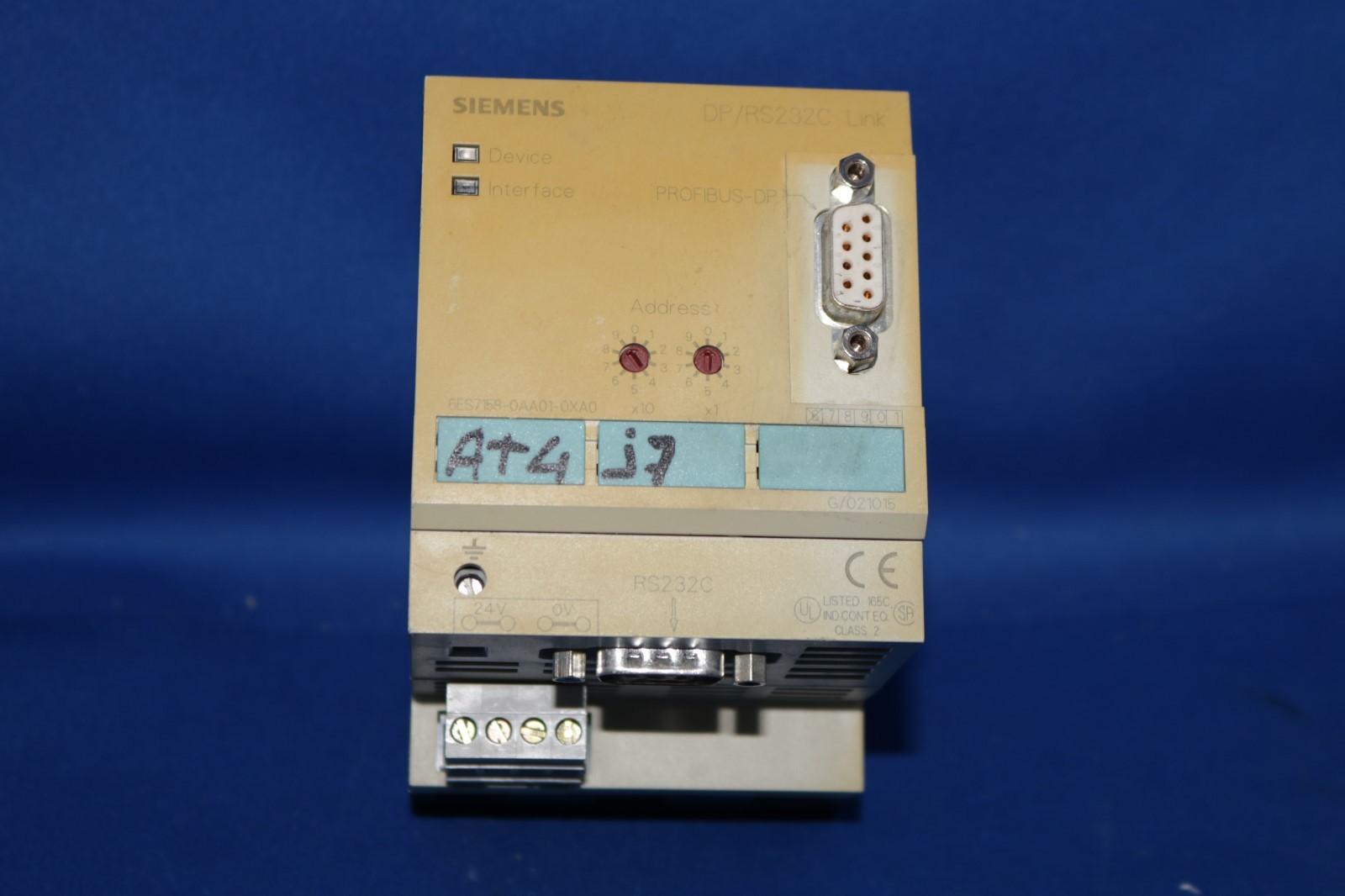 Simatic S7 DP/RS 232C LINK 6ES7 158-0AA01-0XA0 6ES7158-0AA01-0XA0