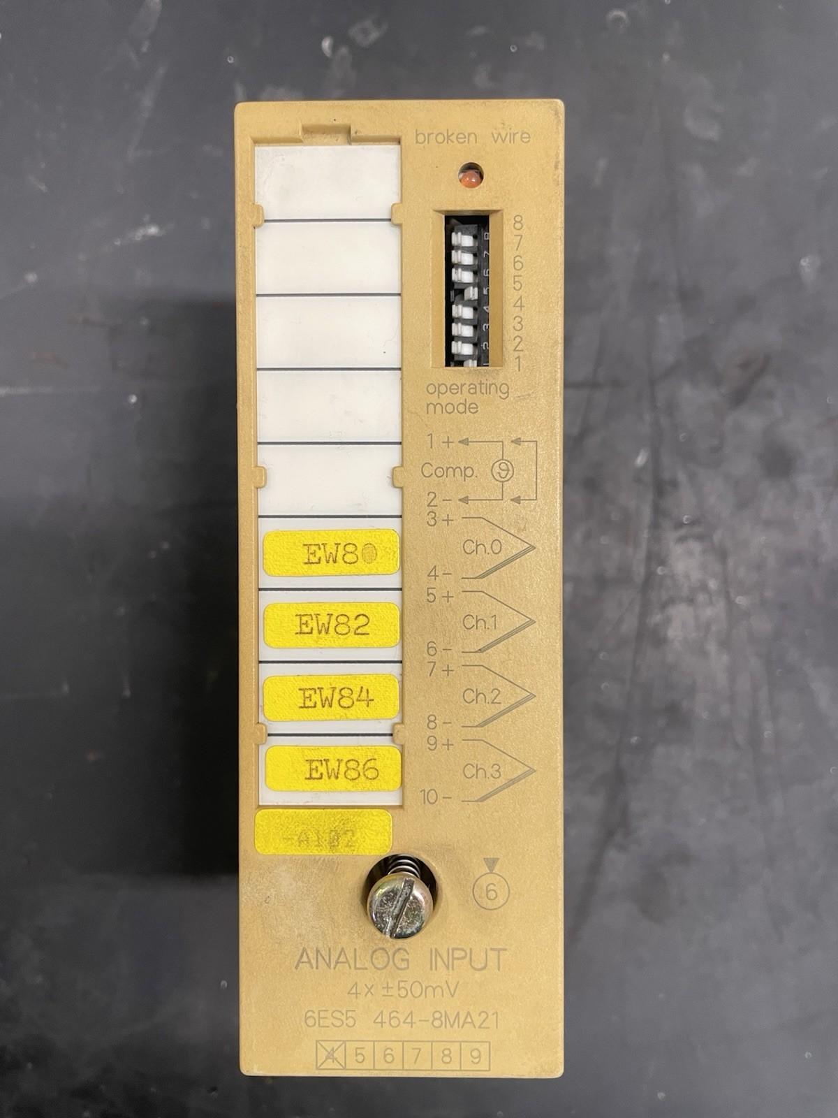 Support Simatic S5 6ES5 464-8MA21 04