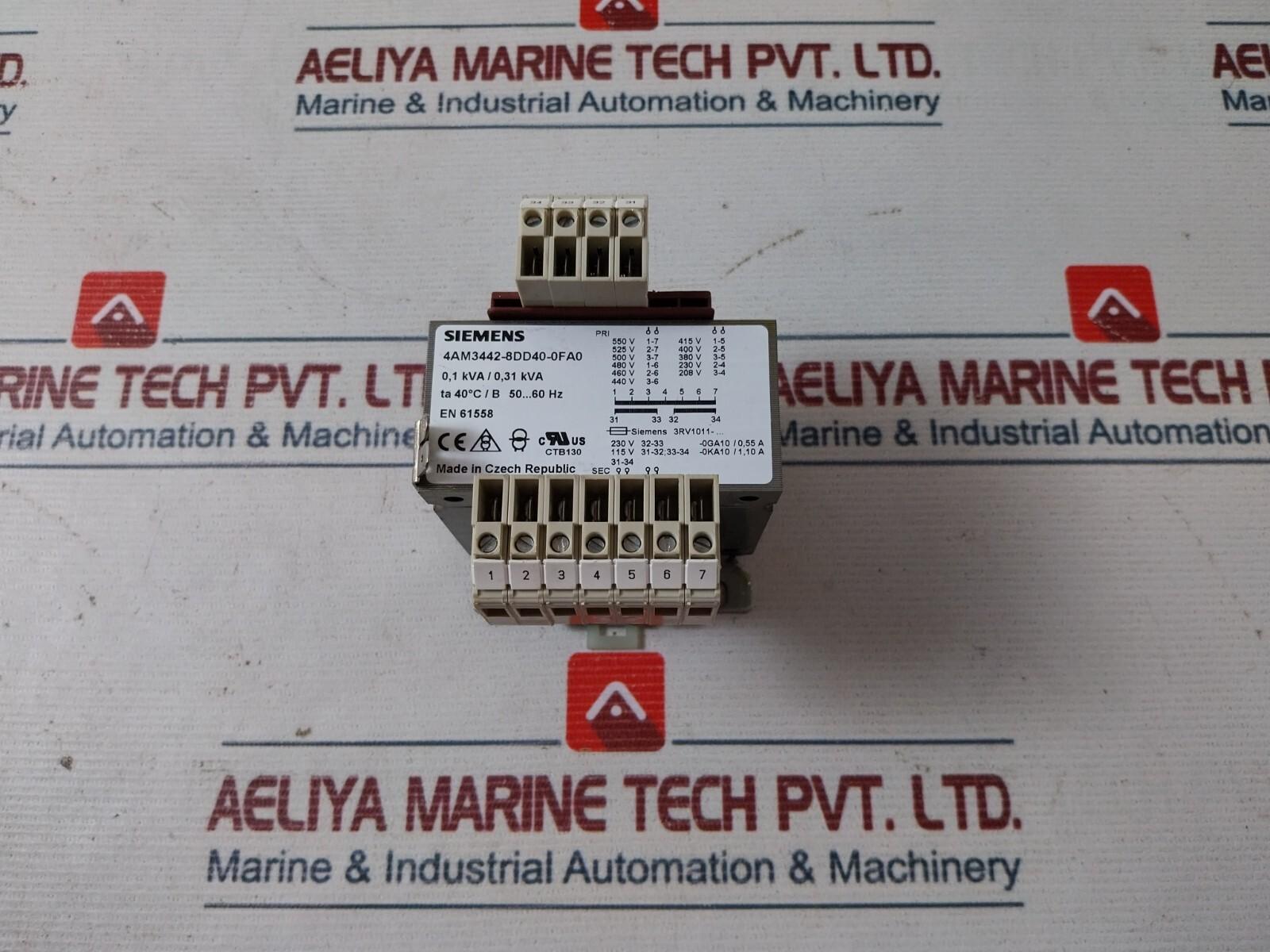1-PH SITAS-TRANSF.PRI 550-208V, SEC 2X115