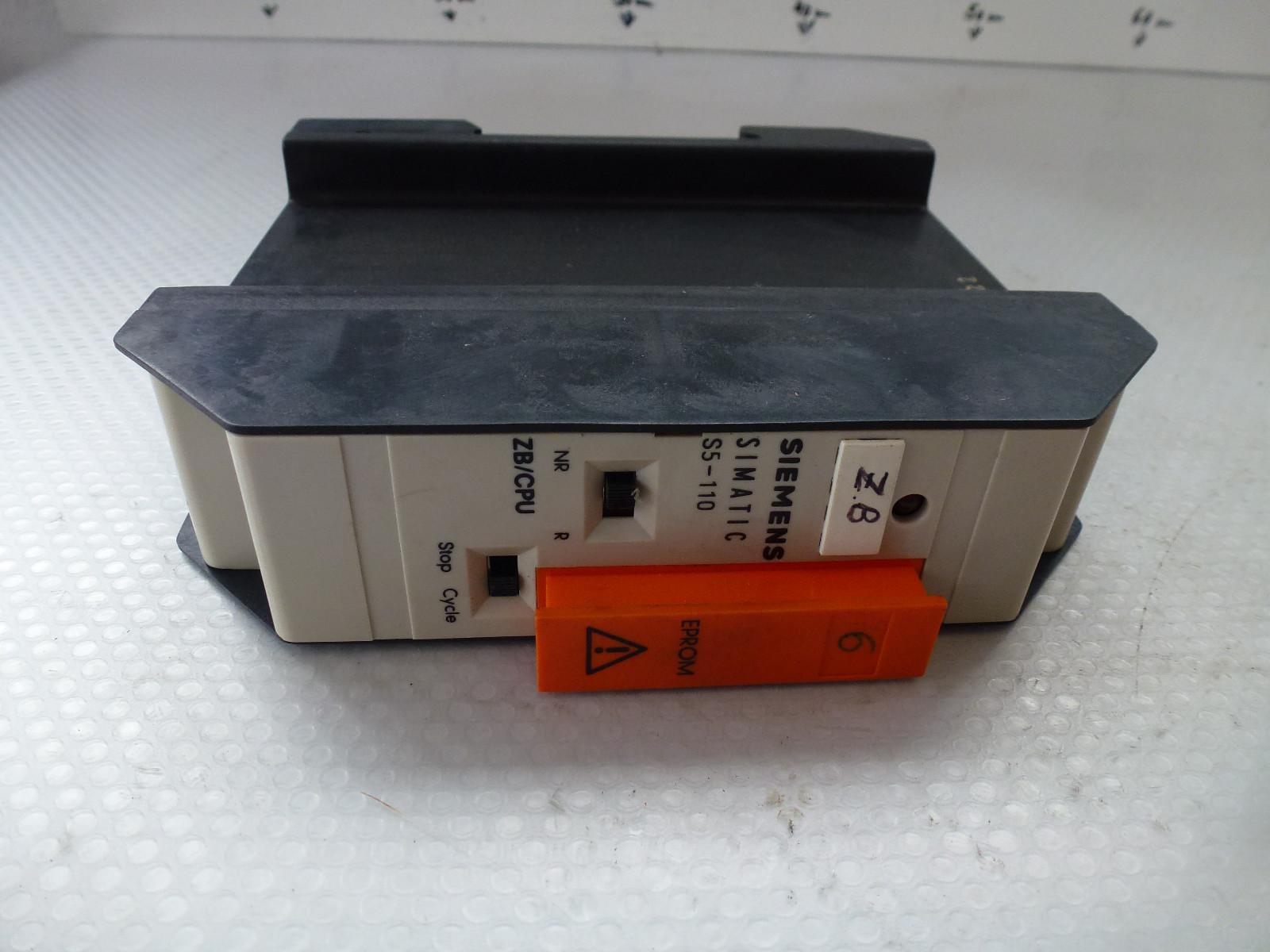 6ES5 900-7AD11 Numéro de la Carte Avec 6ES5910-0AA41 Module Mémoire 4K