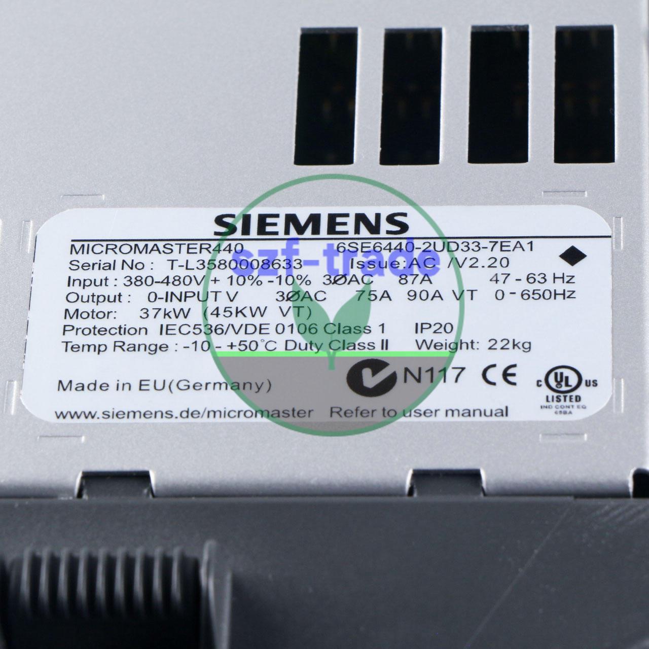 6SE6440-2UD33-7EA1 6SE6 440-2UD33-7EA1