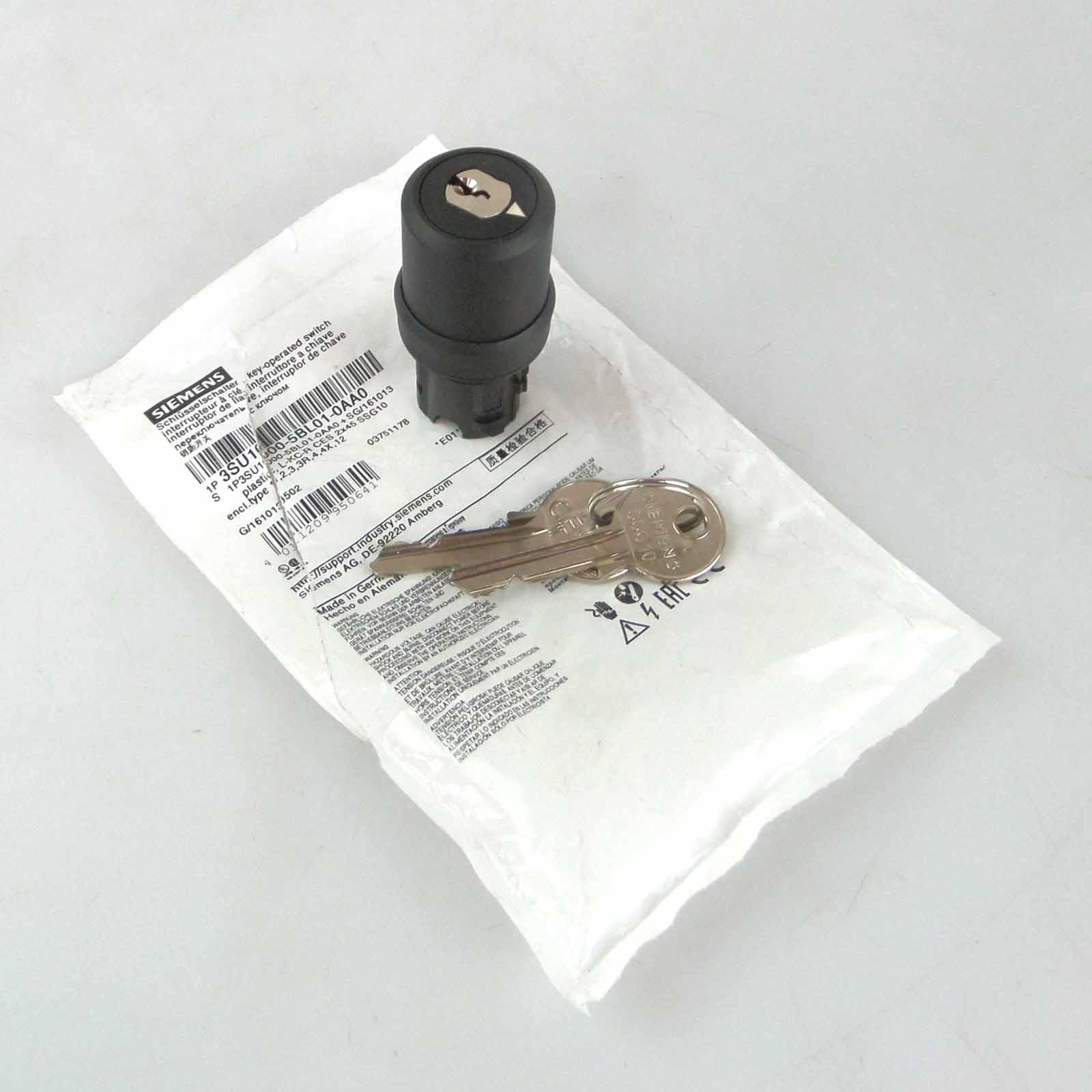 KEY SW, 3POS, MTND, KEY REMOVAL IN CENTER