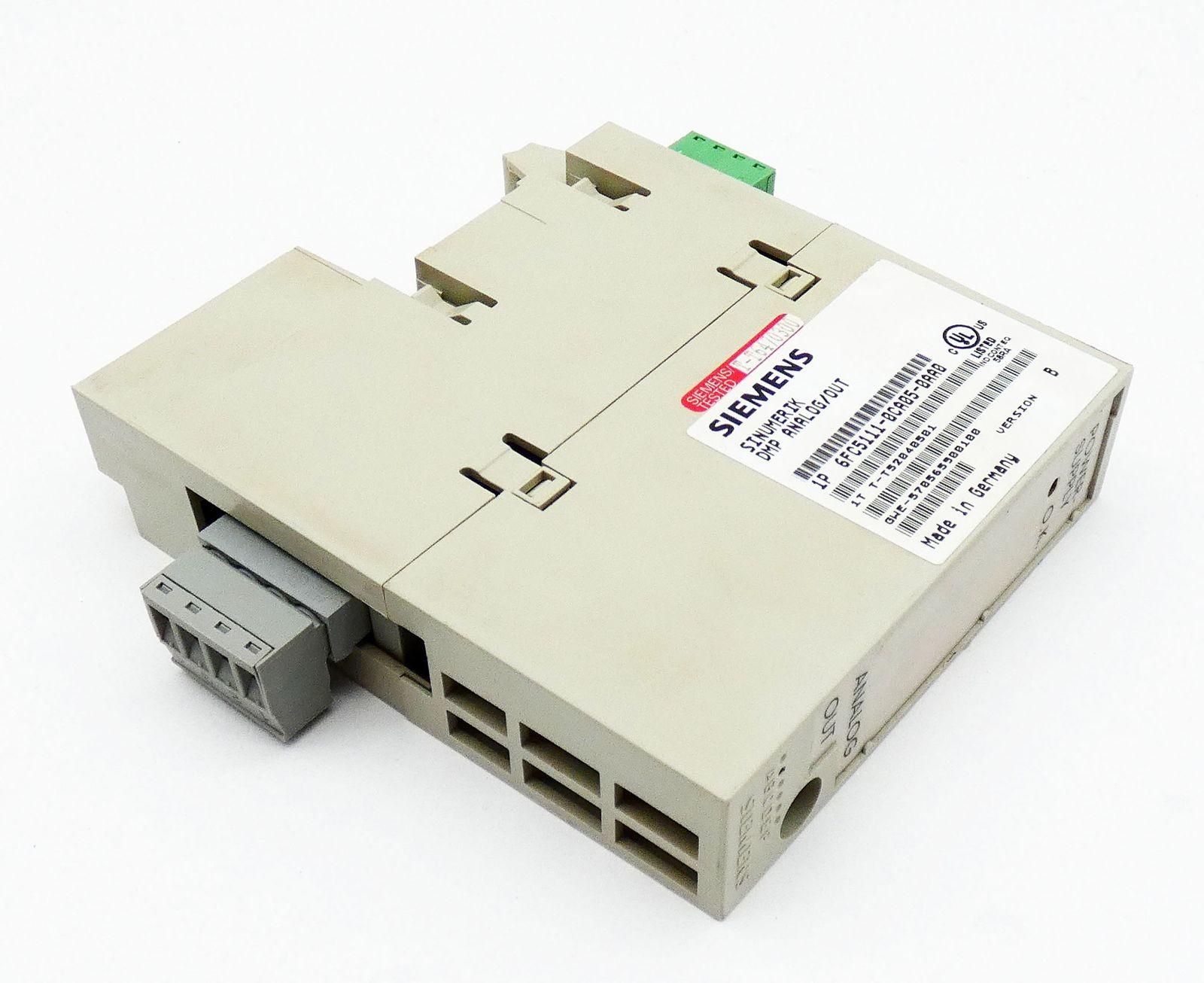 SINUMERIK 6FC5111-0CA05-0AA0 Ver:B DMP Analog/Out Baugruppe