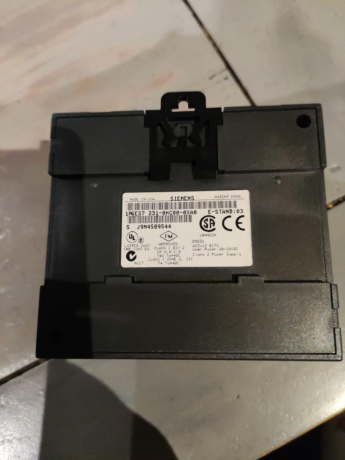 simatic S7-200 6ES7 231-0HC00-0XA0 6ES7231-0HC00-0XA0