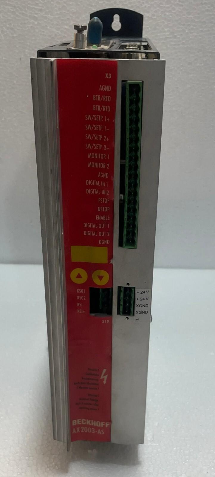 AX2003-AS DIGITAL SERVO DRIVE