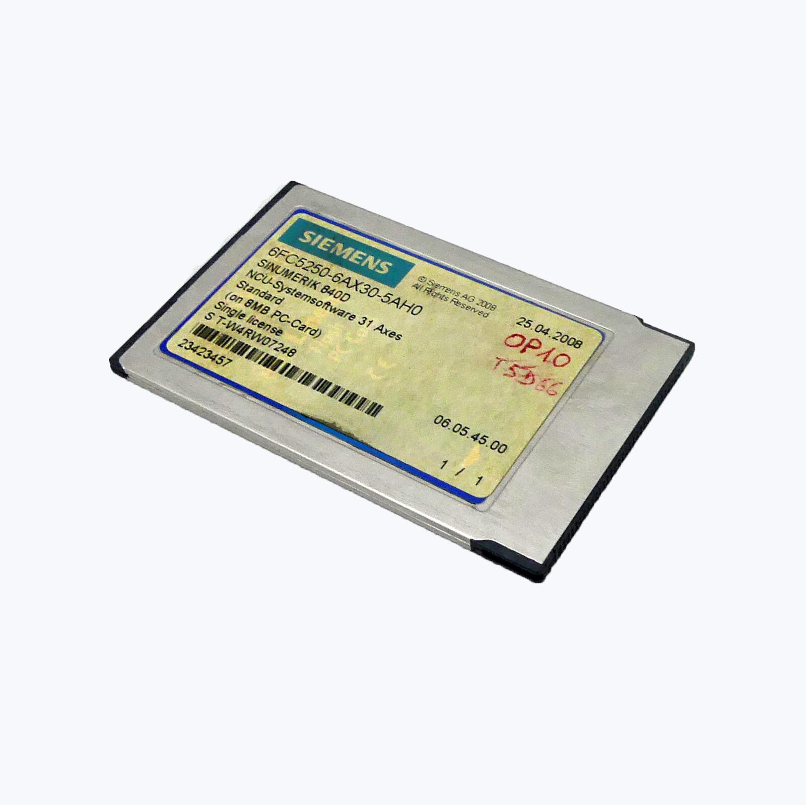 SINUMERIK 840D 6FC5250-6AX30-5AH0 6FC5 250-6AX30-5AH0